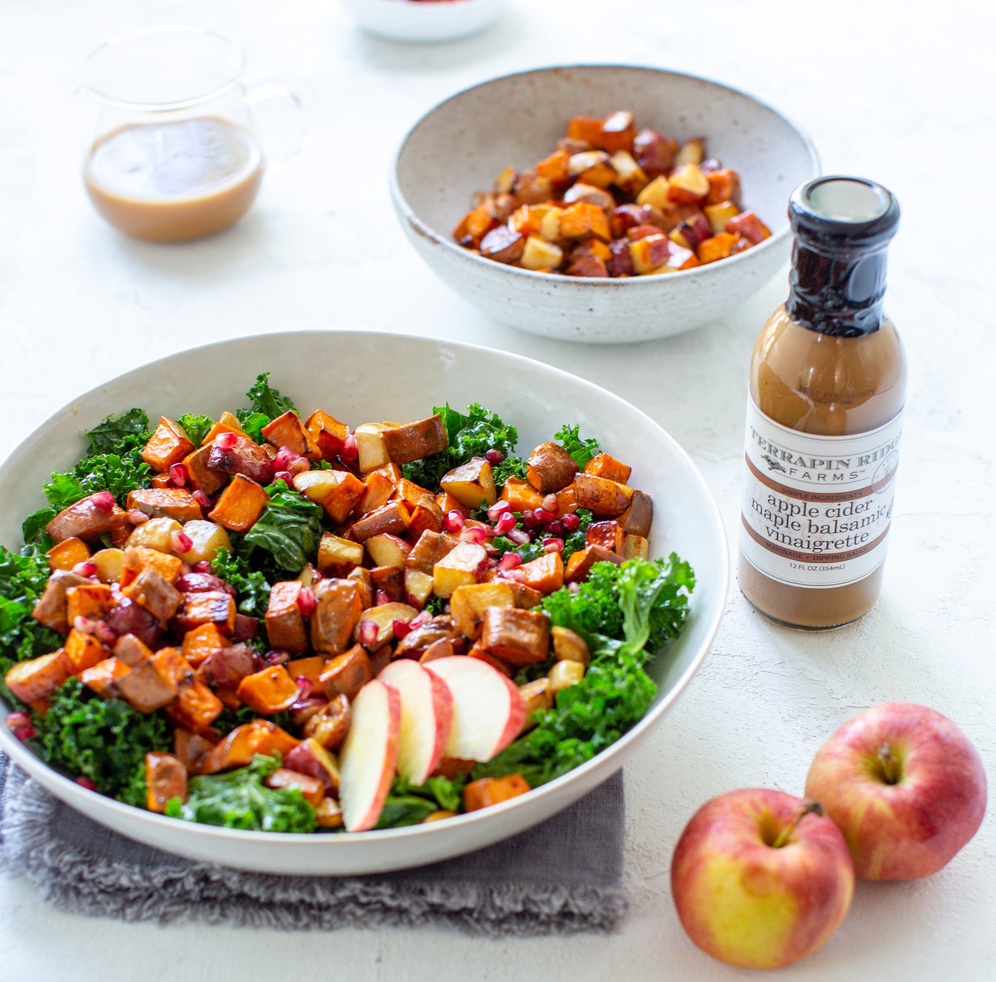 Autumn Vegetable with Terrapin Ridge Farms Apple Cider Maple Balsamic Vinaigrette Autumn Vegetable with Terrapin Ridge Farms Apple Cider Maple Balsamic Vinaigrette